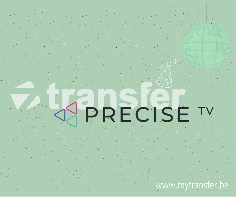Transfer 12 jaar - Nieuw partnerschap met Precise.TV